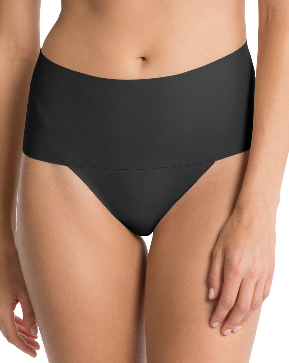 zwembroek, bikini, high-waist, donkergroen/zwart, kleding
