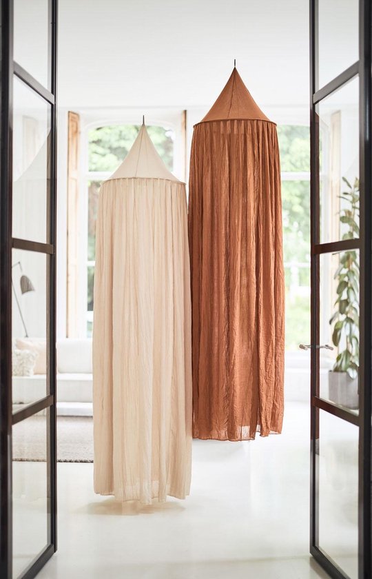 Jollein Klamboe Vintage 245cm - Caramel