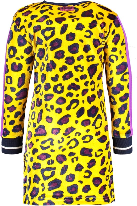 B-nosy  - Maat 74 - Meisjes Jurk - AO panther