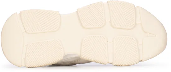 POSH by Poelman GIGI - maat 38 - Dames Sneakers - Gebroken wit