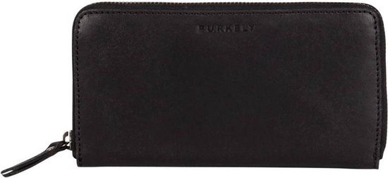 BURKELY Vintage Charly Dames Portemonnee - Zwart