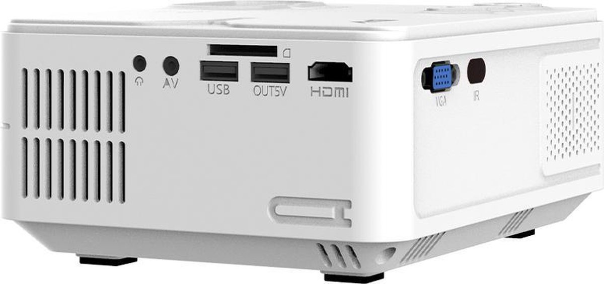 Artlii Enjoy 2 Digital Multimedia Mini Projector - WiFi Bluetooth - Wit