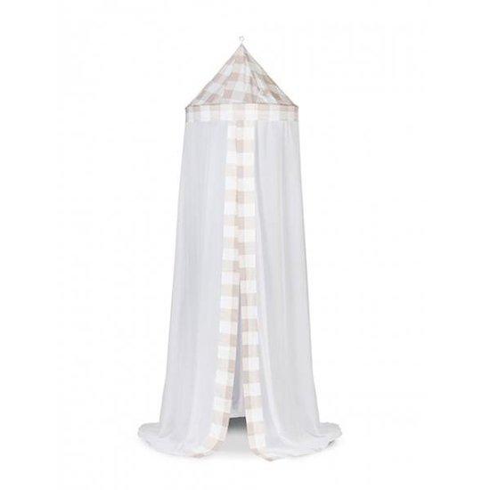 Jollein Check - Klamboe Voile - Zand