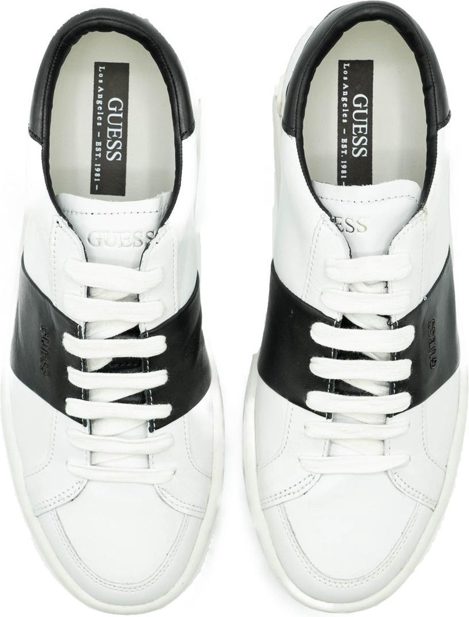 GUESS Verona Stripe Heren Sneakers - 45 - Wit