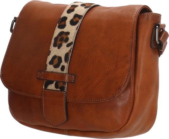 Micmacbags Wildlife Schoudertas - Bruin
