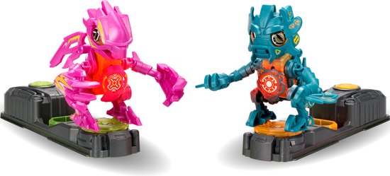 Biopod Kombat Battle pack rood en blauw - Duo Set