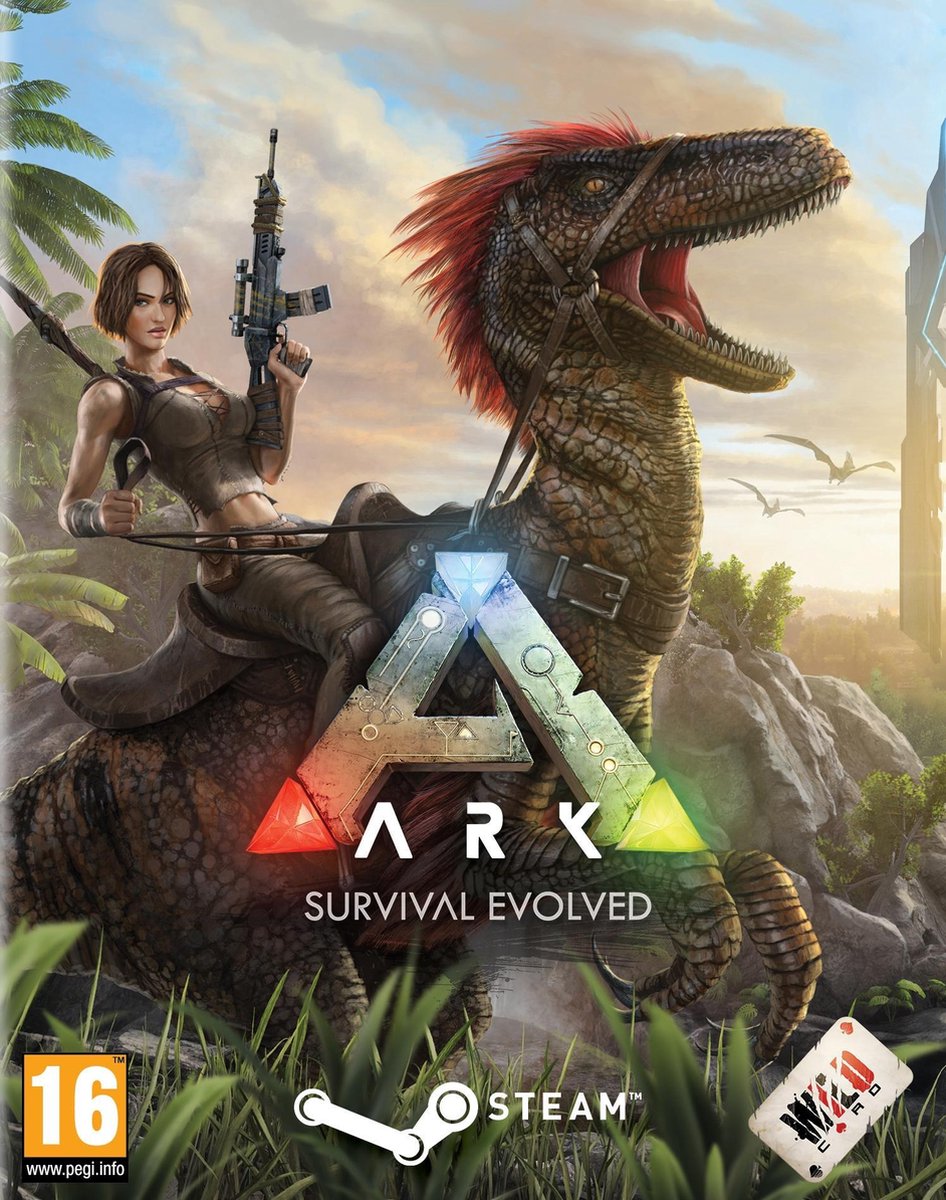 t-rex, ritten, survival, jungle, game cover