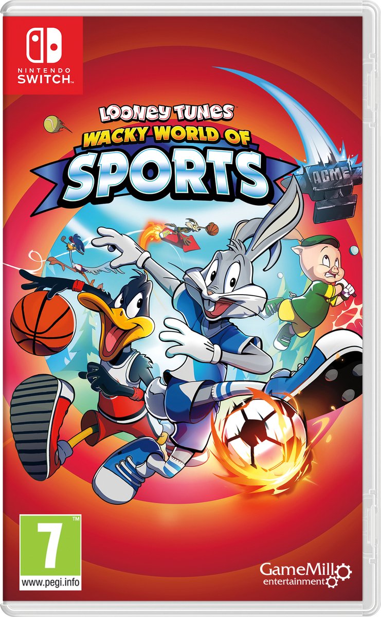 Switch game, Looney Tunes, Sports, Basketball, Soccer ball
