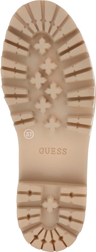 Guess  - Maat 38 - Babala Dames Enkellaars Leder - Cream