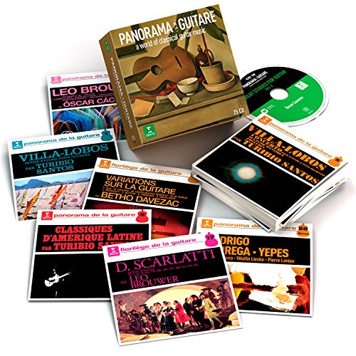 CD/DVD set, gitaar muziek, klassieke gitaar, muziekcollectie, instrumentaal