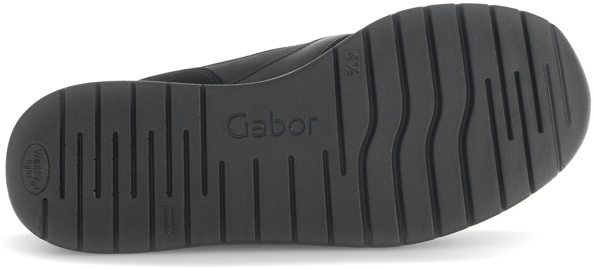 slip-on, schoen sole, rubberen zool, gabor, schoeisel