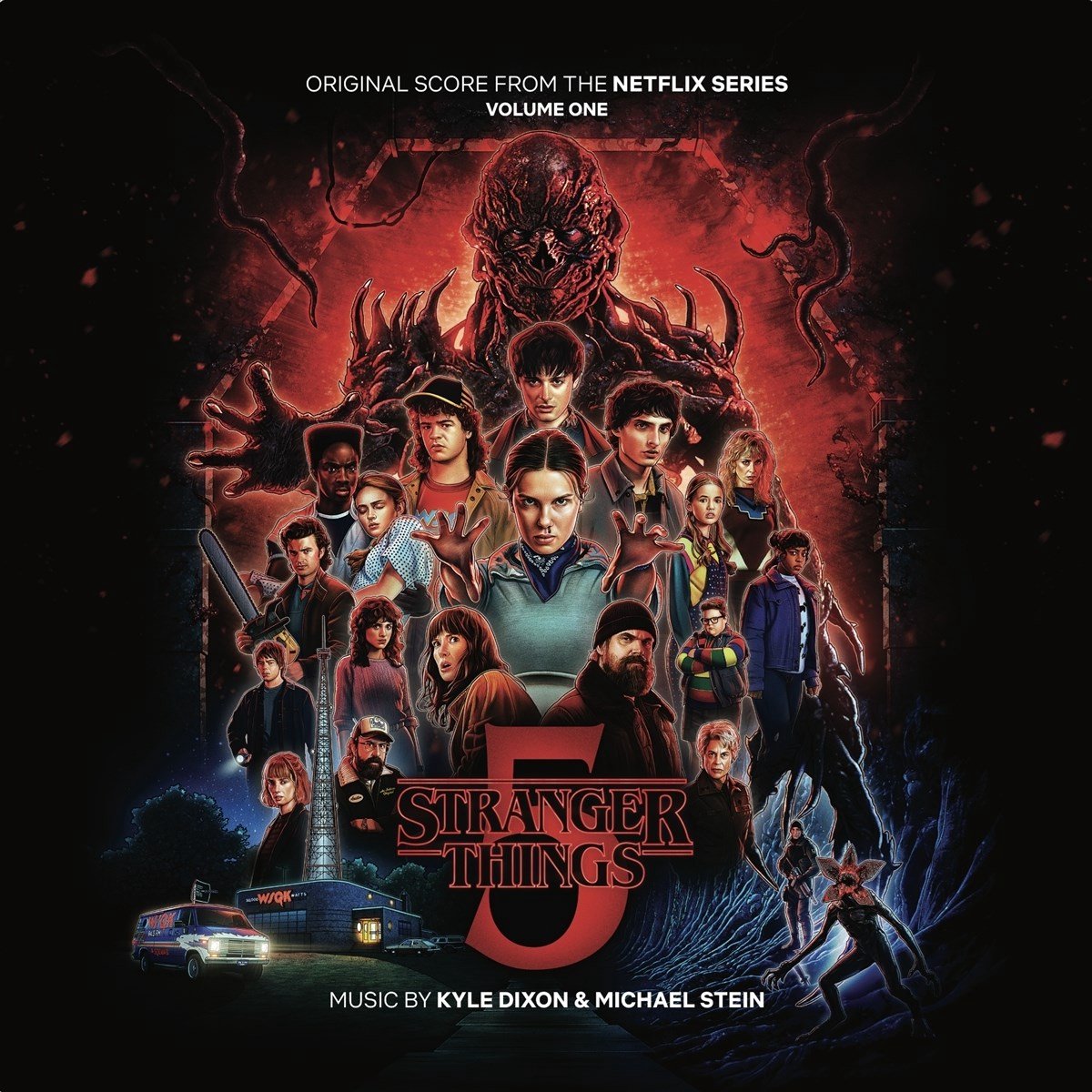 Kyle Dixon & Michael Stein - Stranger Things 5 (Original Score Vol 1) (2 LP) (Coloured Vinyl)