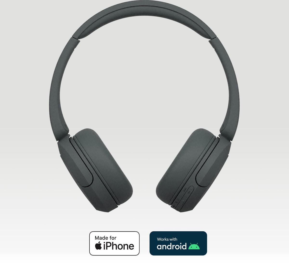 Sony WH-CH520 - Draadloze on-ear koptelefoon - Zwart