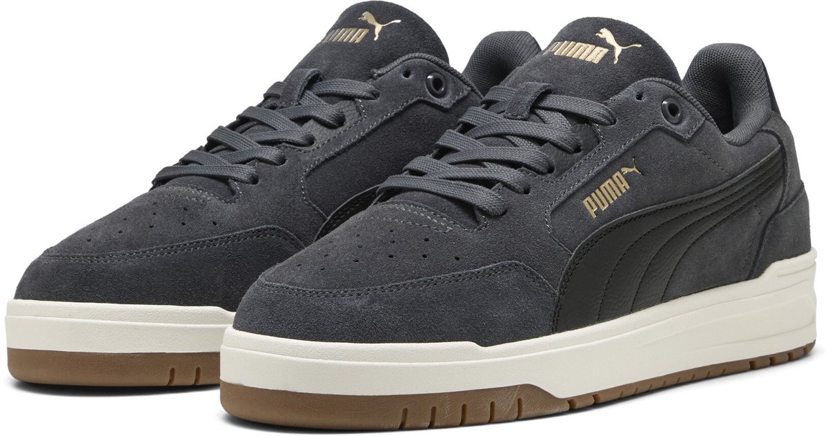 sneaker, zwart, suede, gummi zool, PUMA