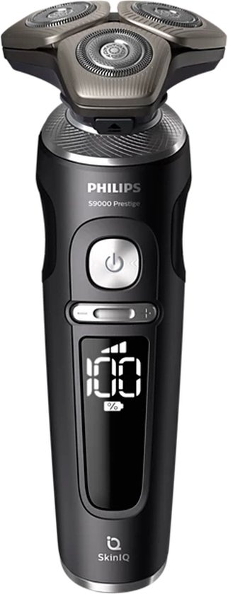 DGMoutlet-nl-Philips-Shaver-S9000-Prestige-SP9860-13-Scheerapparaat-Donkergrijs-aanbieding-korting-sale Elektrisch apparaat, Microfoon, Fles, Shaker