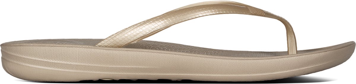 slipper, flip-flop, beige, thong, rubber