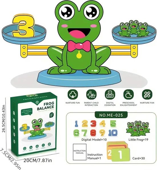 Frog Balance Game - Kikker