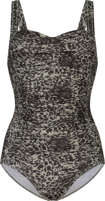 bikini, swimsuit, one-piece, animal print, slim fit