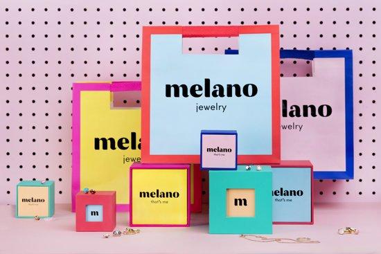 Melano Twisted Taheera ring - dames - roségoudkleurig - Ringmaat: 16.00 mm / maat 50