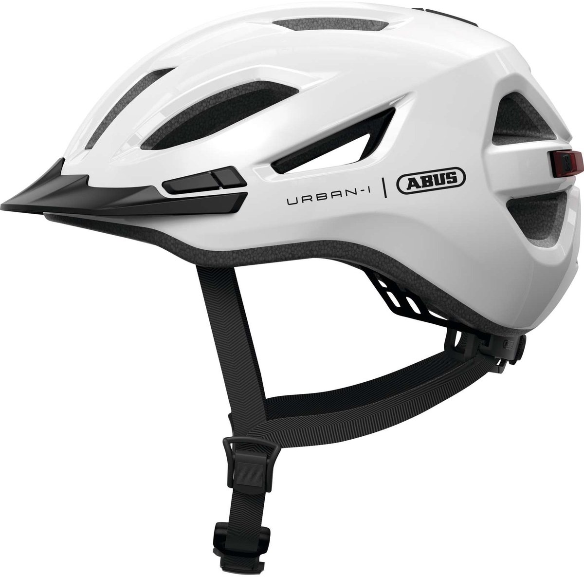 Fietshelm ABUS URBAN-I 4.0 shiny white XL - 60-64 cm - wit - Geschikt voor gebruik op elektrische fietsen - stadsfietsen - 310 g