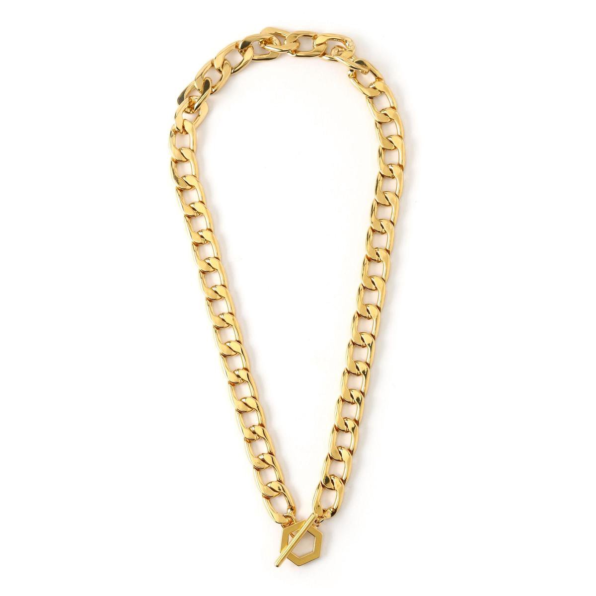 sieraad, ketting, gouden ketting, dubbele schakels, minimalistisch ontwerp