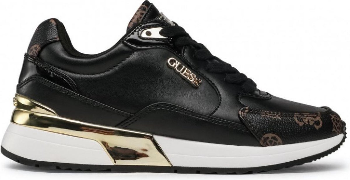 Guess - Maat 39 - Moxea Lage sneakers - Dames - Zwart
