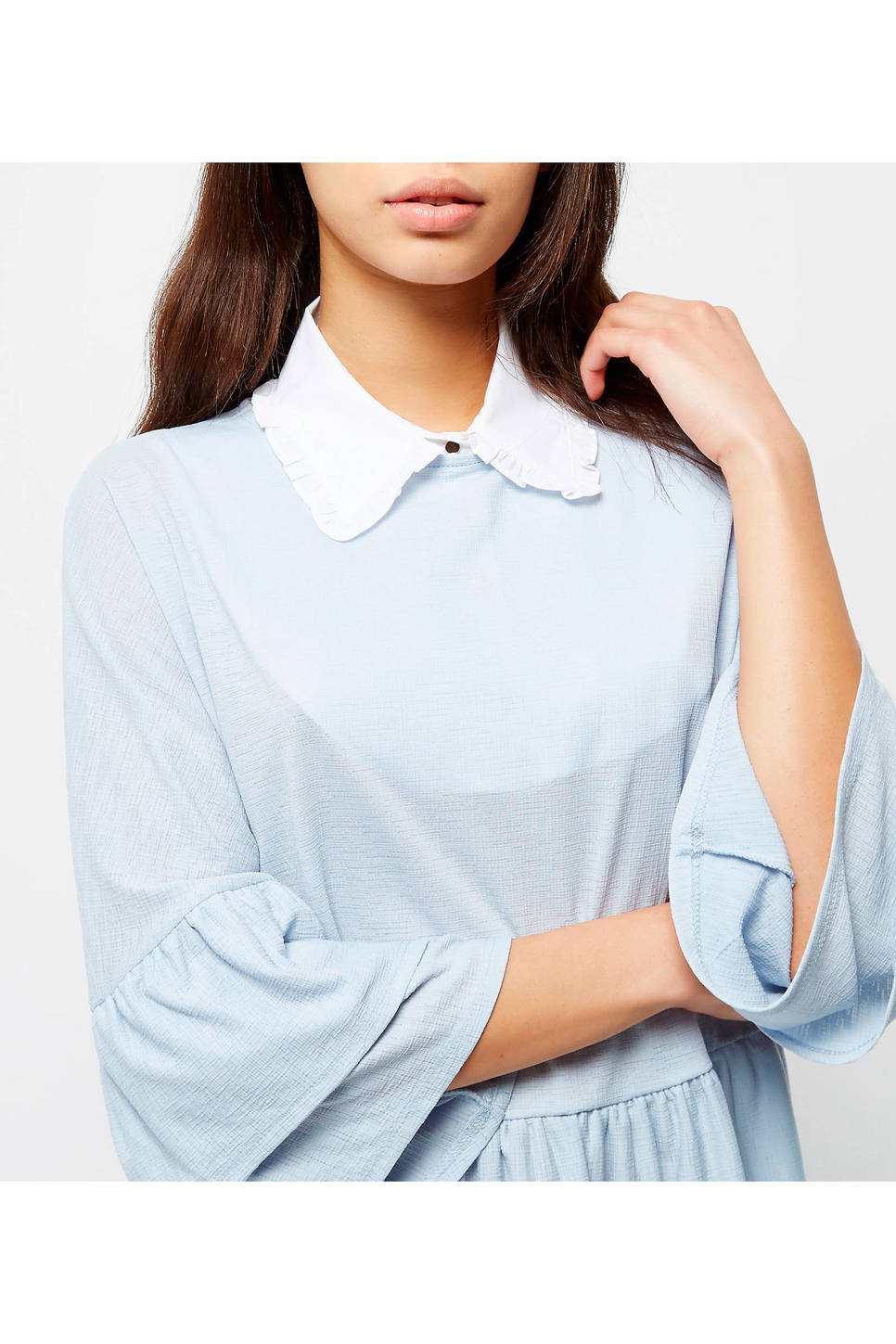 River Island Losse Kraag - Wit