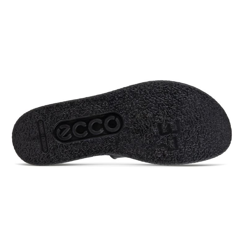 slippers, foam, zwart, textured, zool