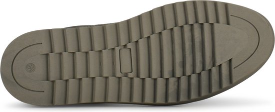 PS Poelman  - Maat 42 - MIKE Heren Sneakers - Donker Grijs