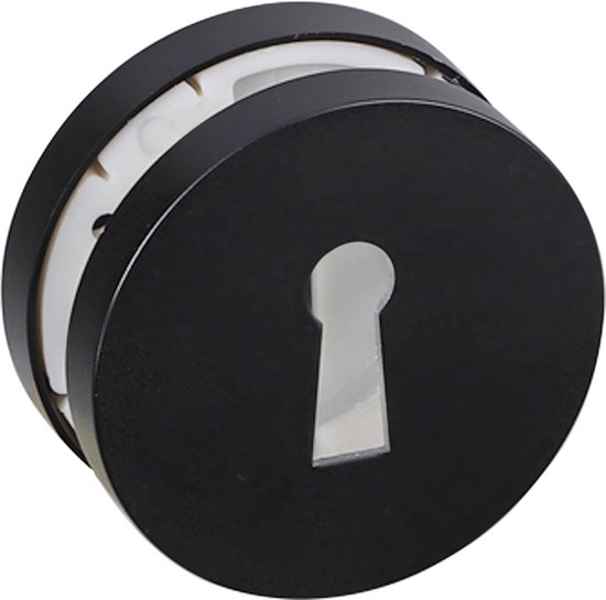 Impresso rozet SL, rond, verdekt Ø53 x 7 mm zwart