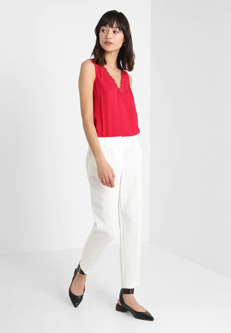 Anna Field blouse rood Maat S