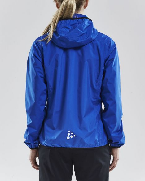 Craft Rain trainings jas blauw/royal dames - Maat S