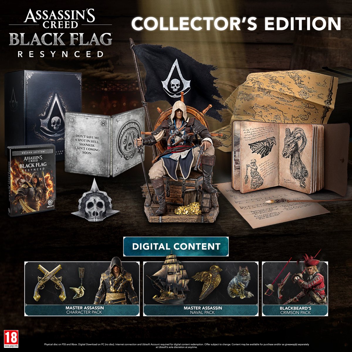 Assassin's Creed Black Flag Resynced - Collector's Edition - Xbox Series X