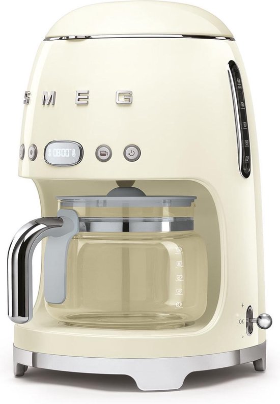 Smeg | DCF02CREU | Filter-koffiezetapparaat | Creme