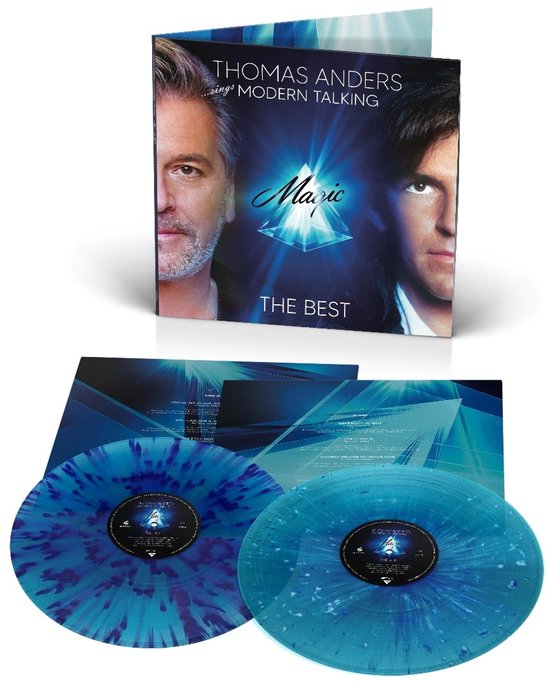 vinyl, LP, blauw, kleurig, dubbel LP