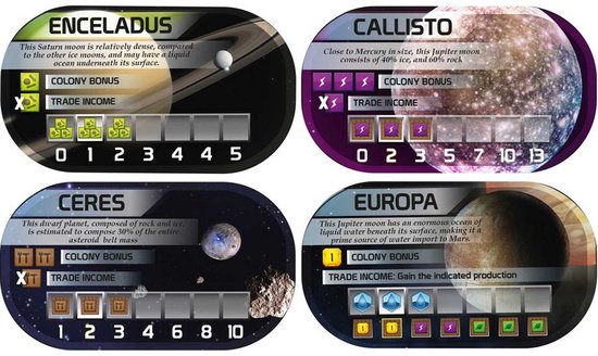 Terraforming Mars: Colonies - Engelstalige uitbreiding - bordspel