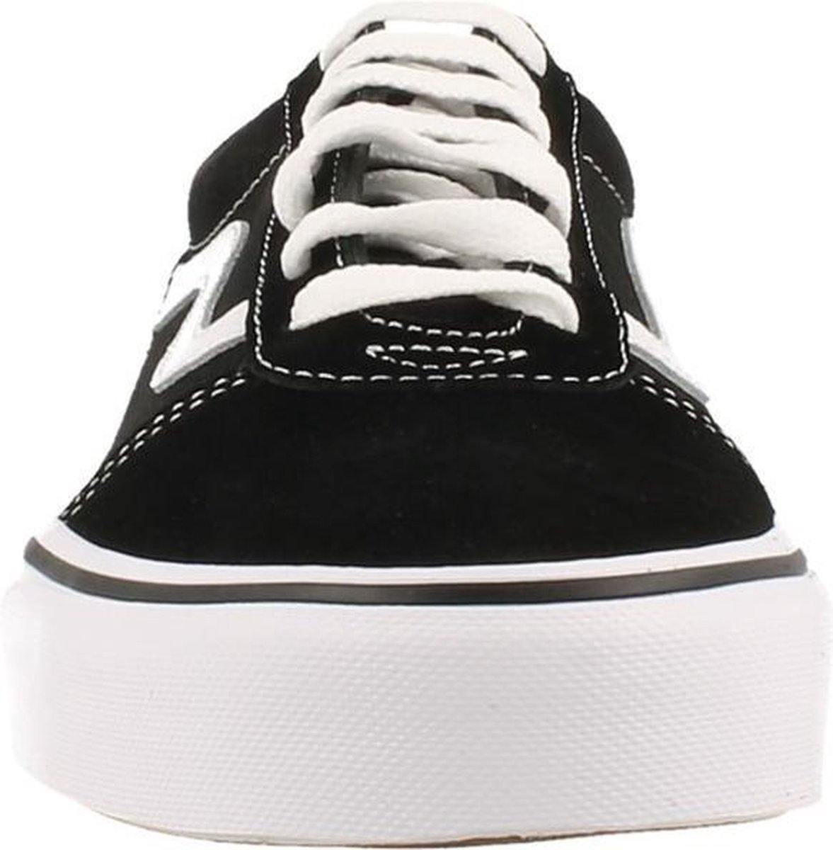 Vans Ward Suede Canvas Heren Sneakers - 41 - Black/White