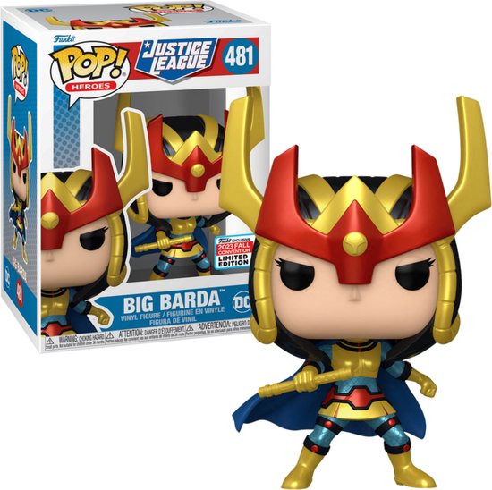 Funko Pop #481 Funko POP! Big Barda Justice League - NYCC 2023 Exclusive LE