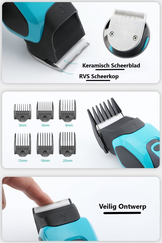Hondentondeuse - Hondentondeuse Dikke Vacht - Tondeuse - Tondeuse Hond - Tondeuse