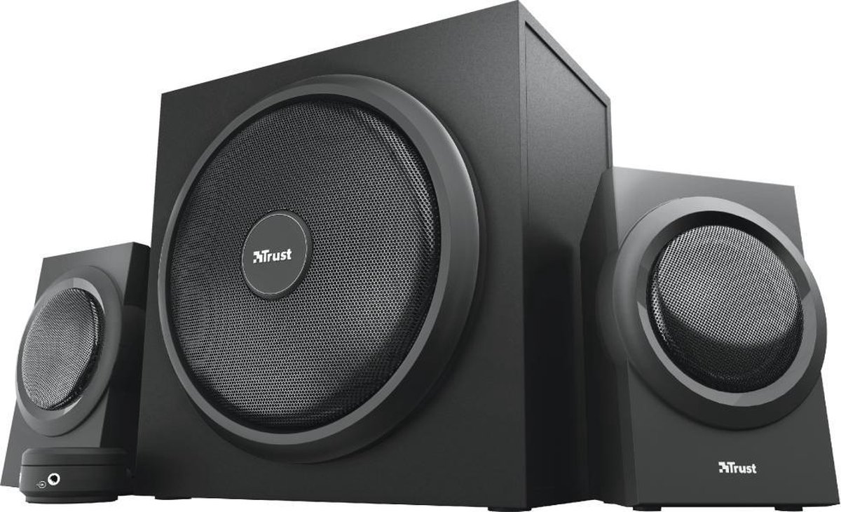 Trust Yuri - 2.1 Speakerset - met Subwoofer - Zwart