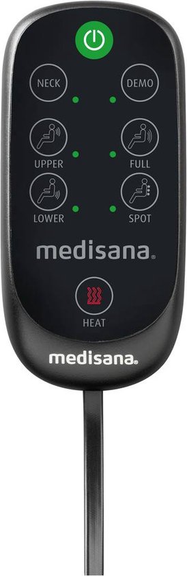 Medisana MCN Shiatsu Massagekussen Zwart