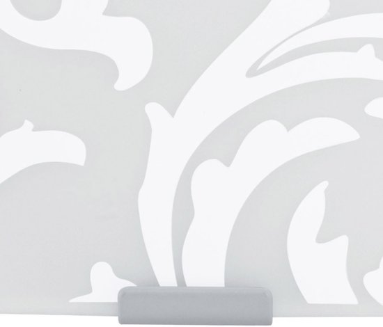 EGLO Grafik Wand/Plafondlamp - LED - 280X290mm. - Wit Met Decor