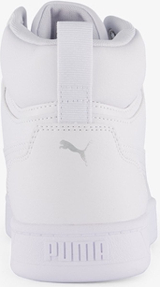 sneaker, wit, middenzool, Puma-logo, achterzijde