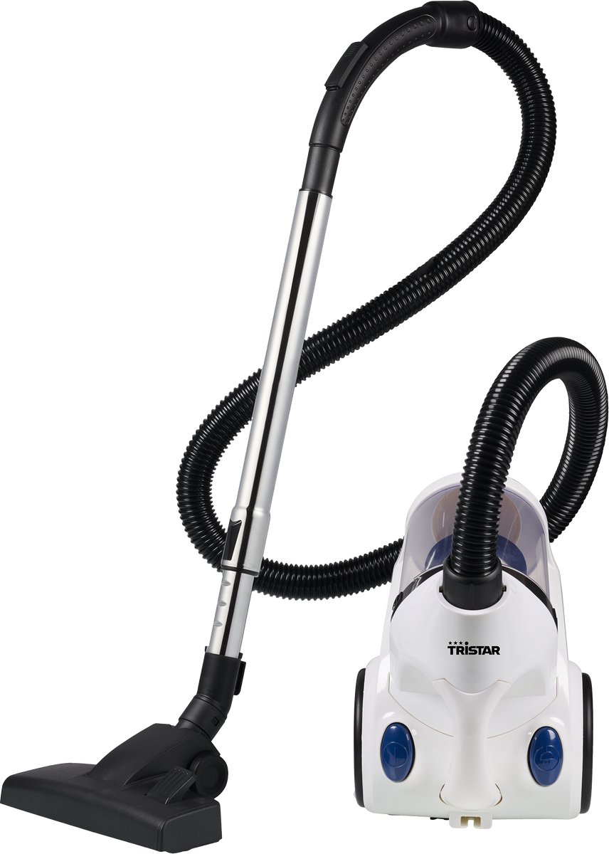 Tristar Stofzuiger zonder zak - SZ-4116 - 2L stofreservoir - Actieradius 6 m - Incl. 2 opzetstukken - Wit