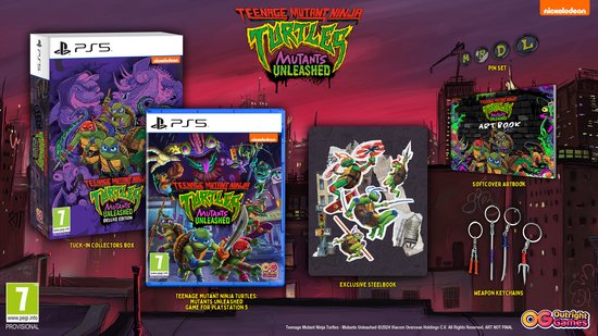 Teenage Mutant Ninja Turtles Mutants Unleashed Deluxe Edition - PS5 Boek, stripboeken, Publicatie