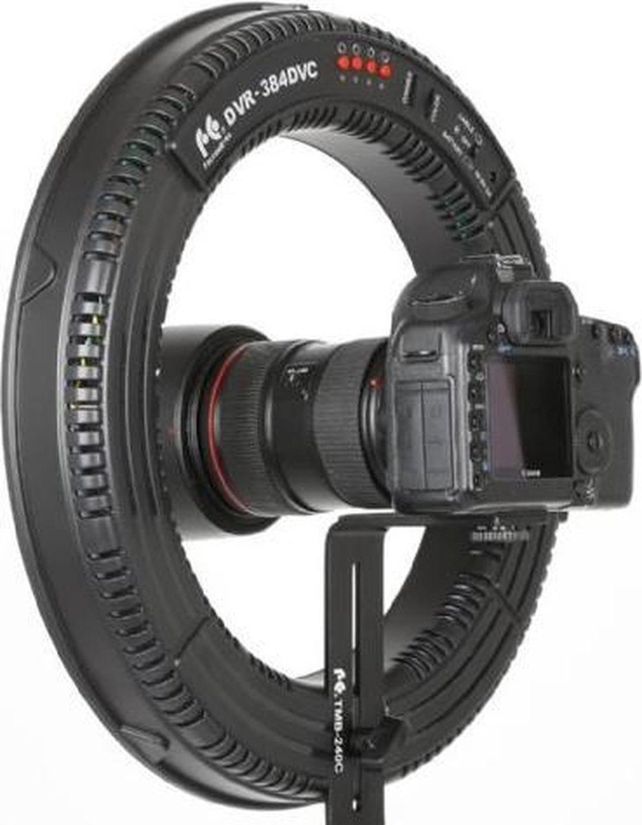 Falcon Eyes LED Ring Lamp Dimbaar DVR-384DVC op 230V