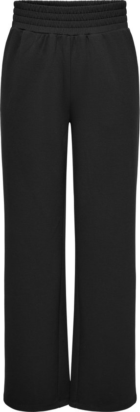 broek, wollen, stretch, zwart, losse pasvorm