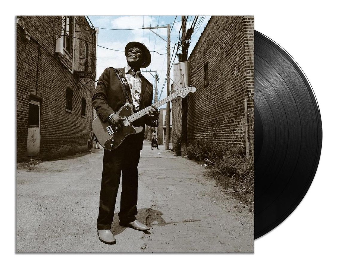 vinyl, plaat, gitar, blues, straat