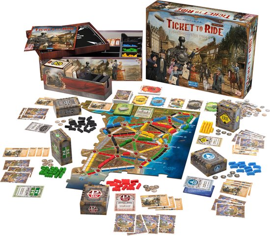 Ticket to Ride - Legacy Legends of the West - Engelstalig Bordspel