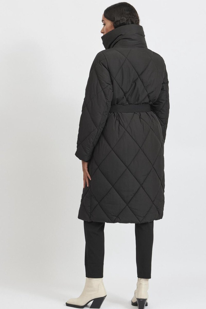 VILA - Maat 40 - VIWANAS QUILTED COAT/SU Dames Jas